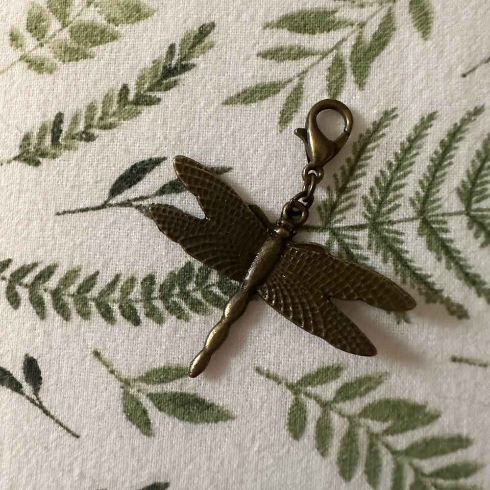 Dragonfly charm